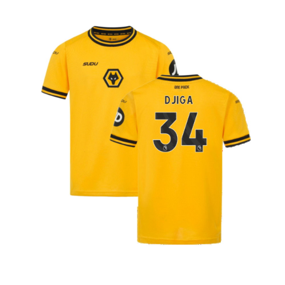 2024-2025 Wolves Home Shirt (Kids) (Djiga 34)_0