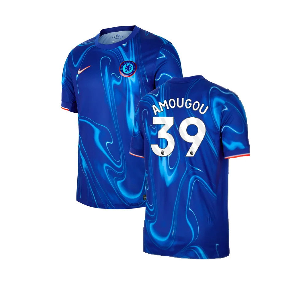 2024-2025 Chelsea Home Shirt (Amougou 39)_0