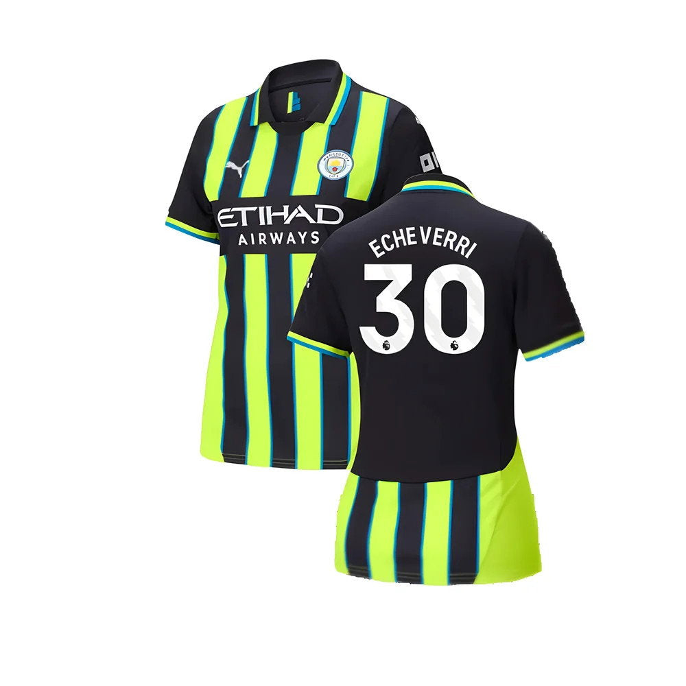 2024-2025 Man City Away Shirt (Womens) (Echeverri 30)_0
