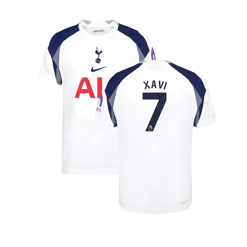 2025-2026 Tottenham Hotspur Authentic Home Shirt (Xavi 7)_0