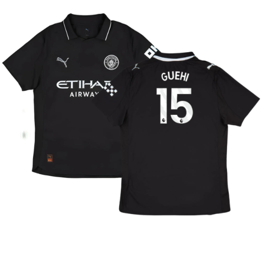 2025-2026 Man City Authentic Away Shirt (Guehi 15)_0