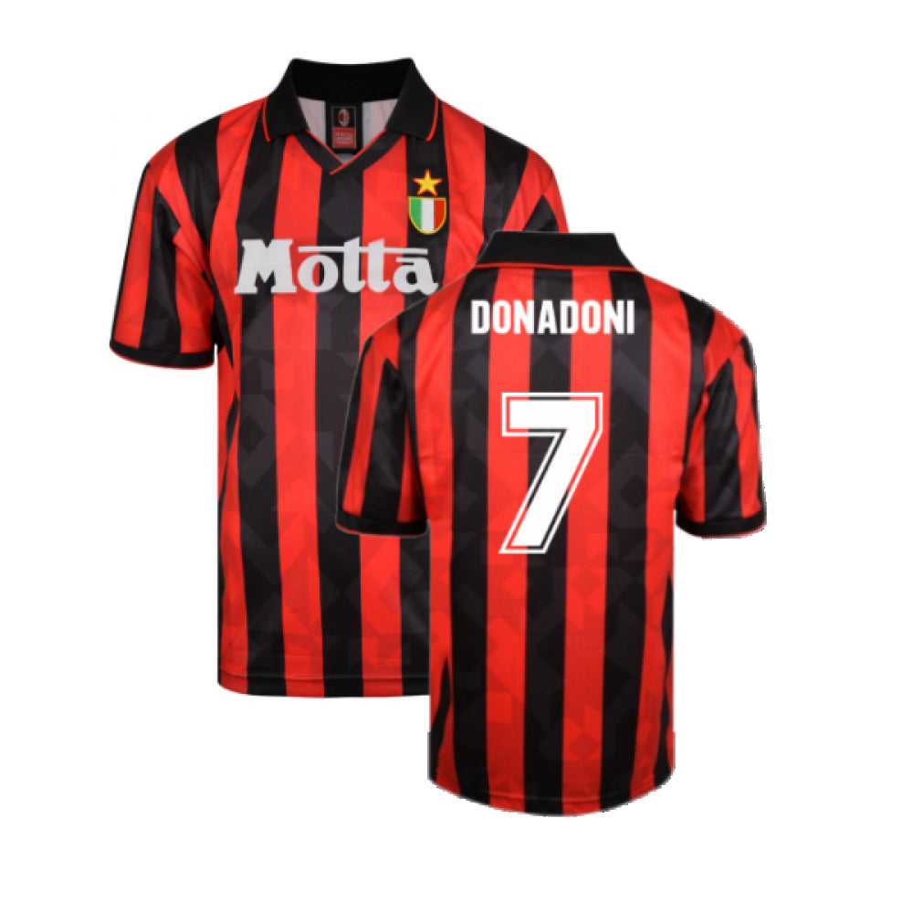 AC Milan 1994 Home Retro Shirt (Donadoni 7)_0