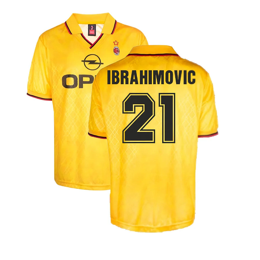 AC Milan 1995-1996 Third Retro Shirt (Ibrahimovic 21)_0