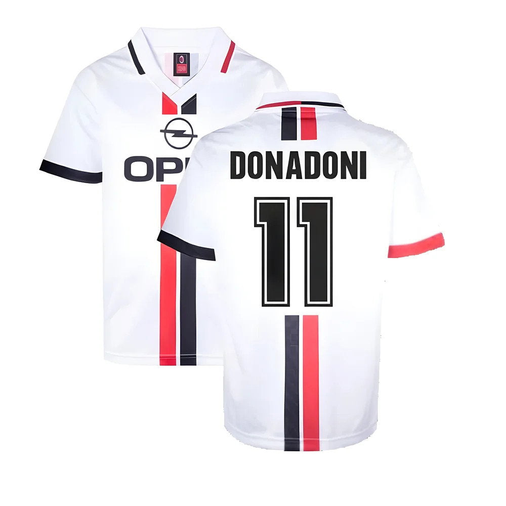 AC Milan 1996 Away Retro Shirt (Donadoni 11)_0
