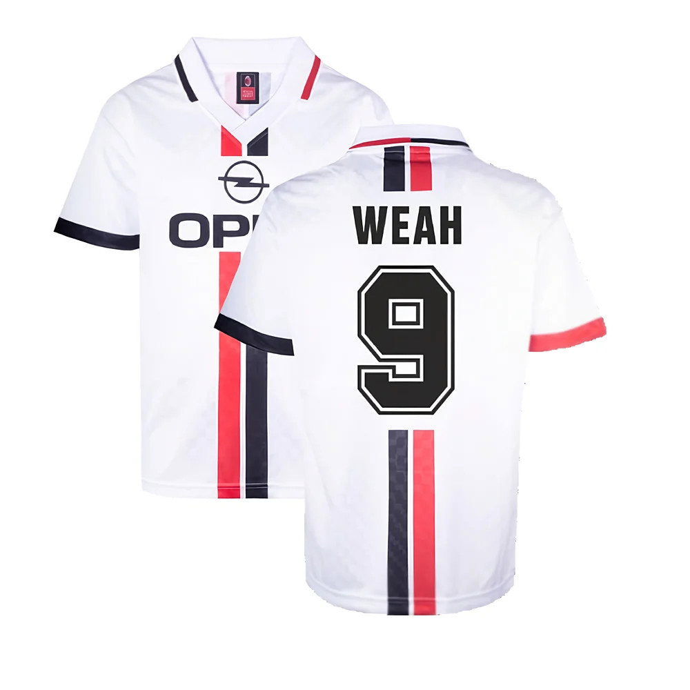 AC Milan 1996 Away Retro Shirt (Weah 9)_0