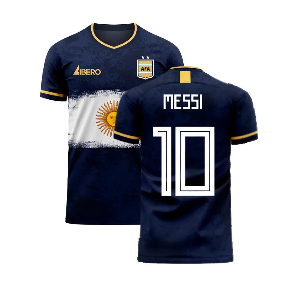 Argentina 2025-2026 Away Concept Football Kit (Libero) (MESSI 10)_0
