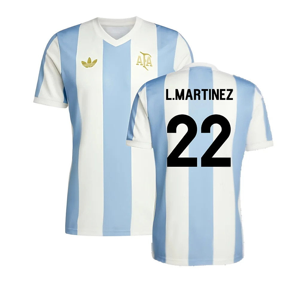 Argentina 50th Anniversary Limited Edition Shirt (L.MARTINEZ 22)_0