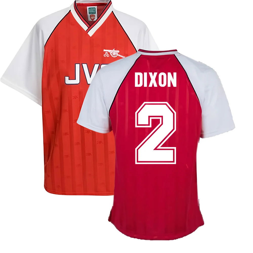 Arsenal 1988 Home Retro Football Shirt (DIXON 2)_0