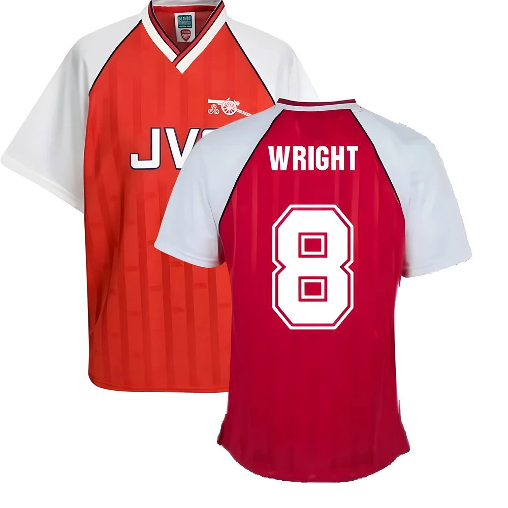 Arsenal 1988 Home Retro Football Shirt (Wright 8)_0