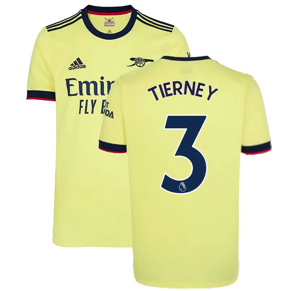 Arsenal 2021-2022 Away Shirt (TIERNEY 3)_0