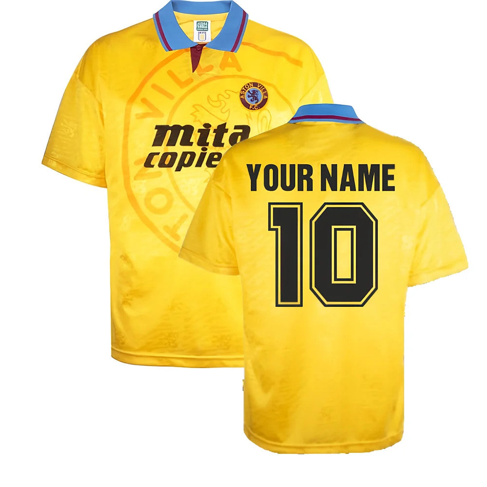 Aston Villa 1990 Third Retro Shirt (Your Name)_0