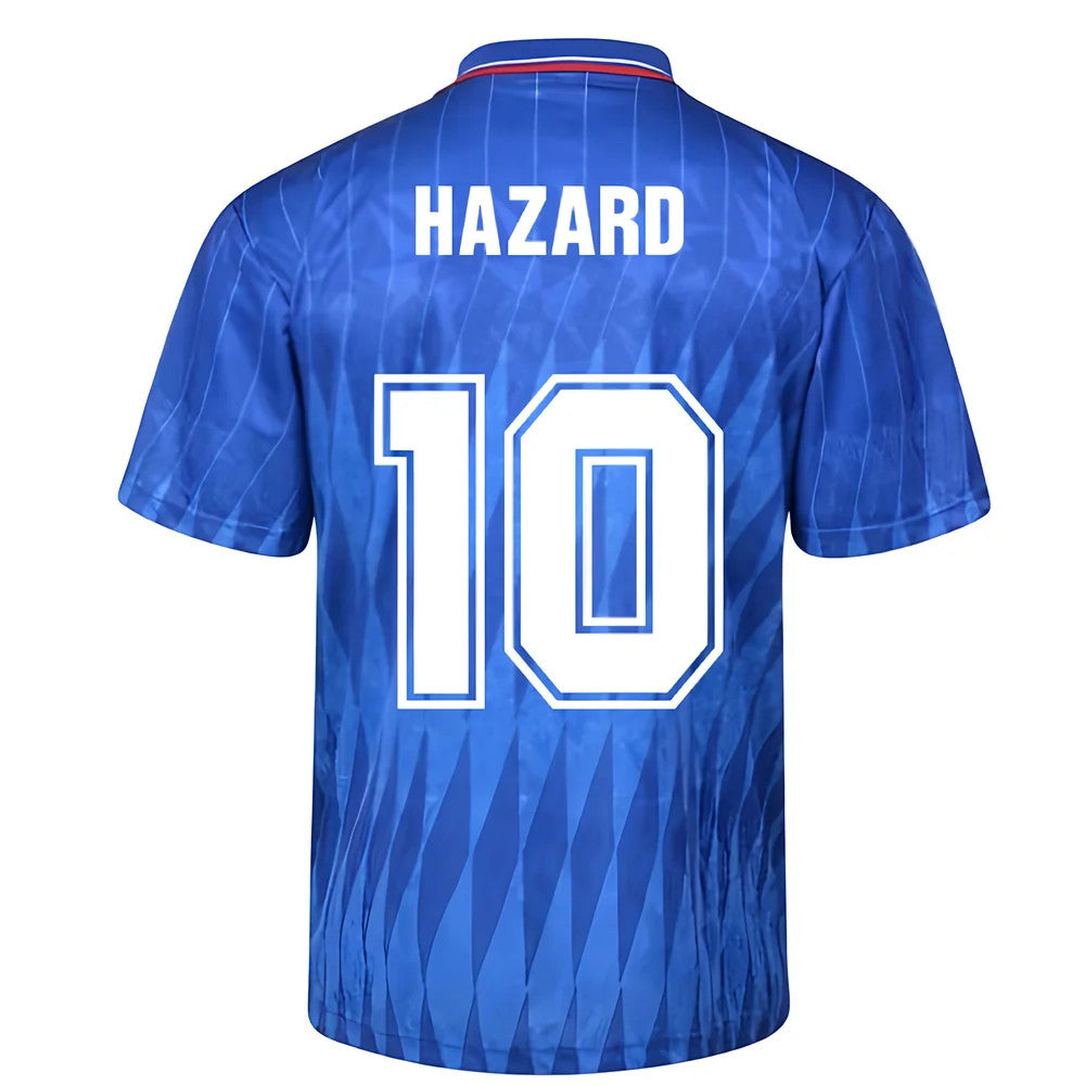 Chelsea 1990 Retro Football Shirt (HAZARD 10)_0