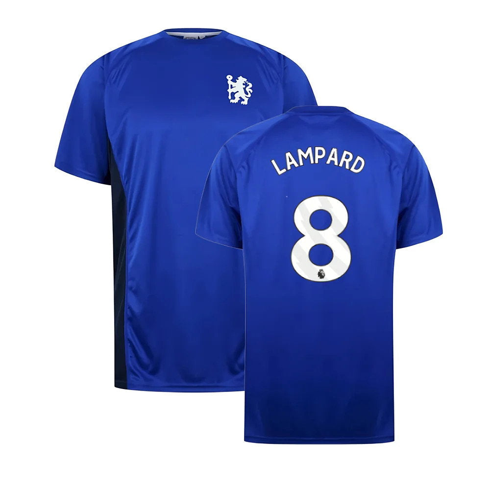 Chelsea Poly T-Shirt (Blue) (Lampard 8)_0