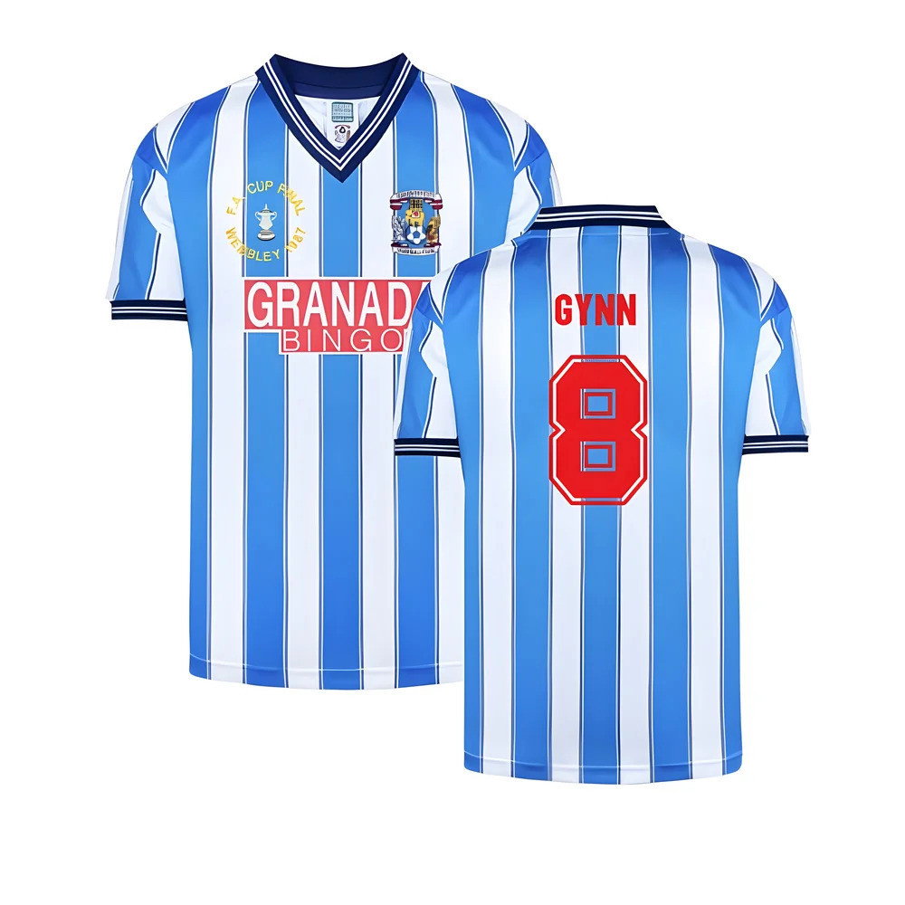 Coventry 1987 FA Cup Final Retro Shirt (Gynn 8)_0