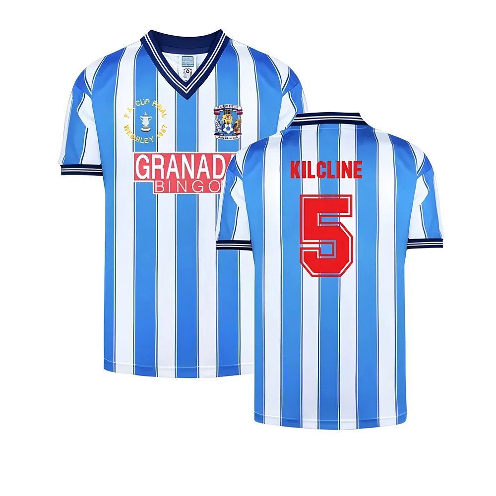 Coventry 1987 FA Cup Final Retro Shirt (Kilcline 5)_0