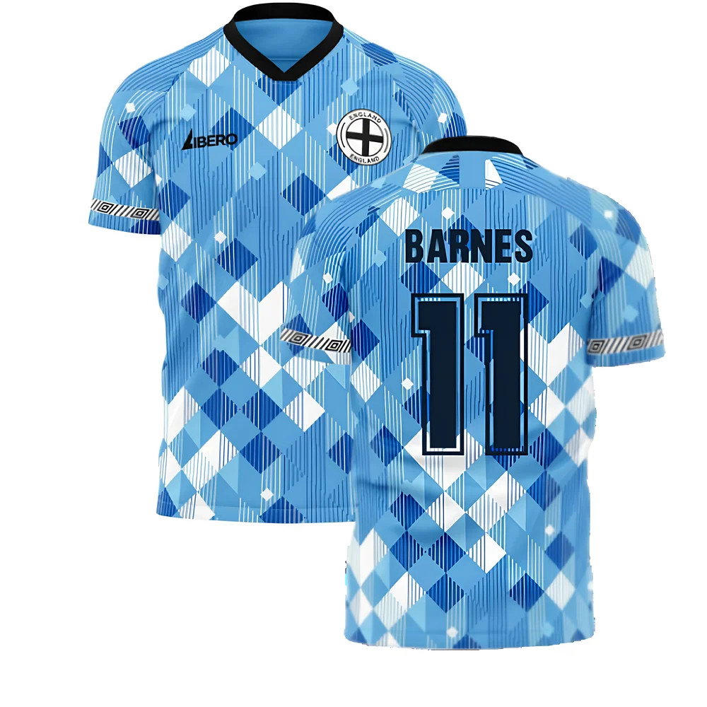 England 1990 Third Concept Football Shirt (Libero) (Barnes 11)_0