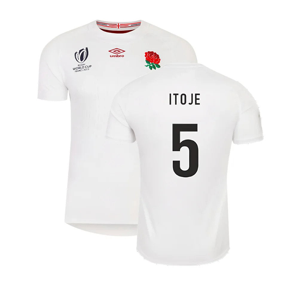 England RWC 2023 Home Pro Rugby Jersey (Itoje 5)_0