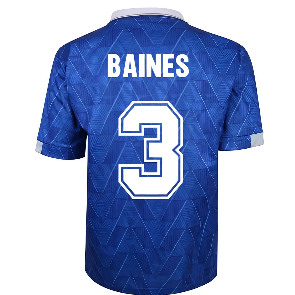 Everton 1990 Home Retro Football Shirt (BAINES 3)_0