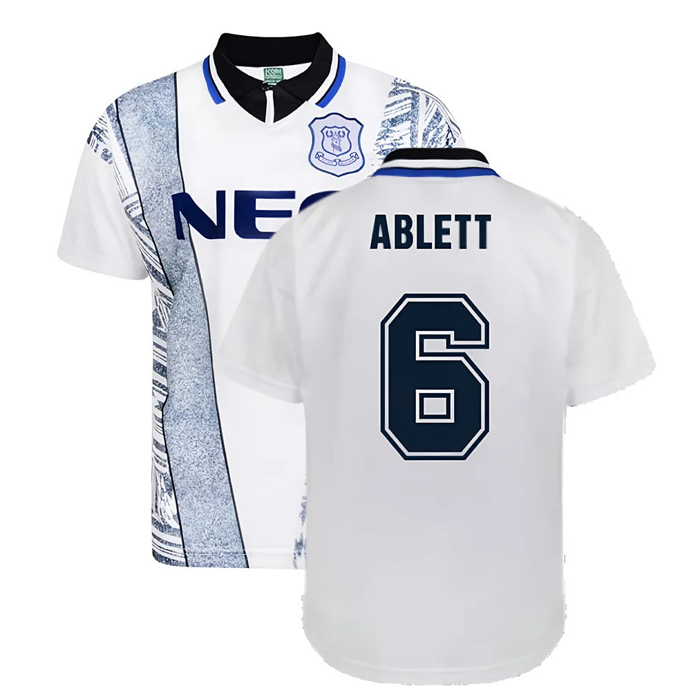 Everton 1995 Away Retro Shirt (Ablett 6)_0