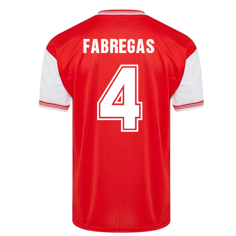 Score Draw Arsenal 1985 Centenary Retro Football Shirt (FABREGAS 4)_0