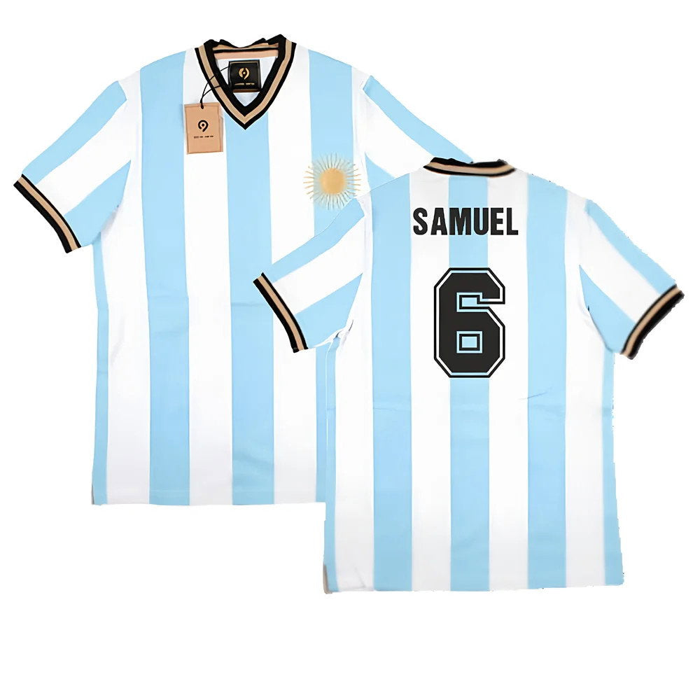 False Nein Argentina Home Vintage Shirt (SAMUEL 6)_0