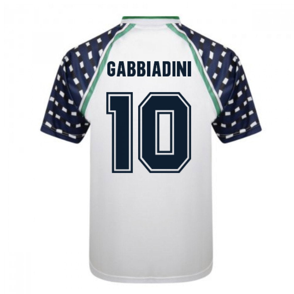 Score Draw Sunderland 1992 FA Cup Away Shirt (Gabbiadini 10)_0
