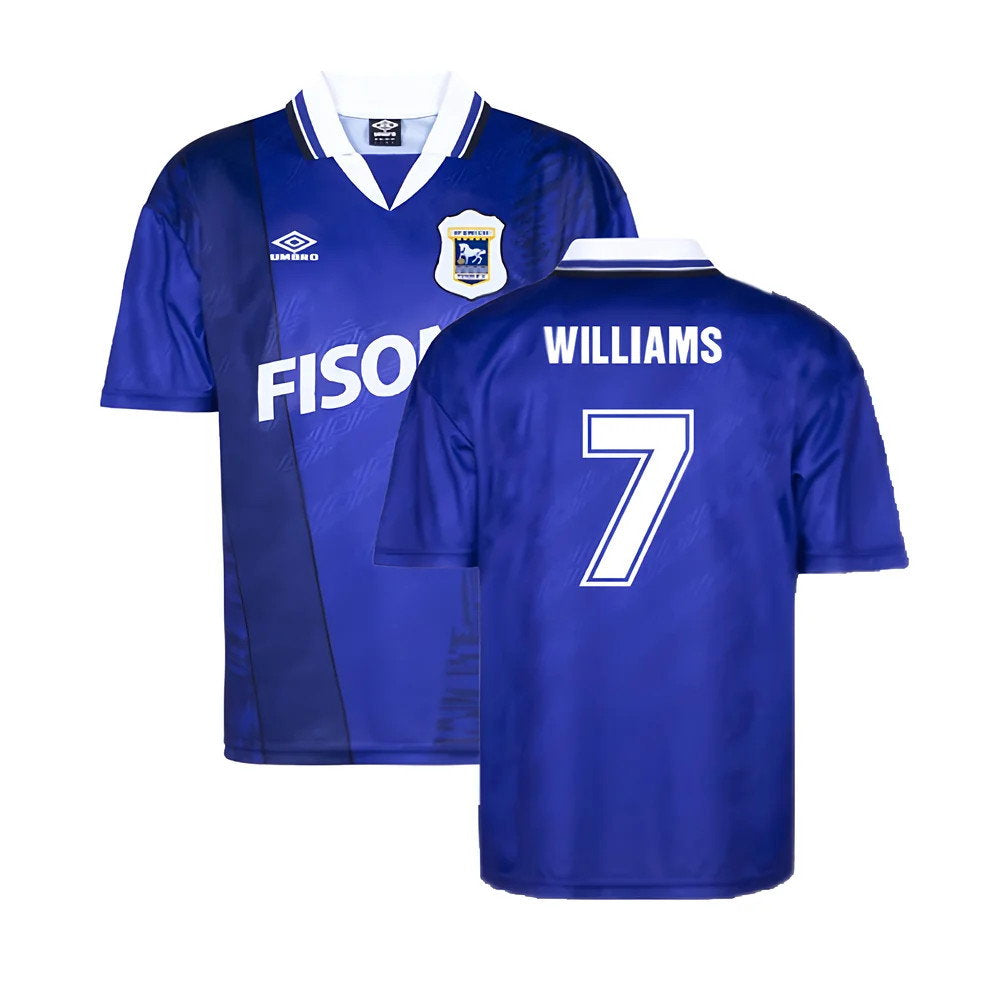 Ipswich Town 1994 Home Retro Shirt (Williams 7)_0