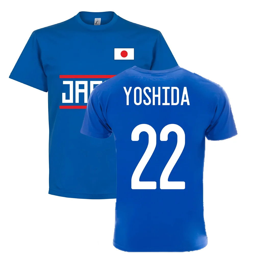 Japan Team T-Shirt - Royal (YOSHIDA 22)_0