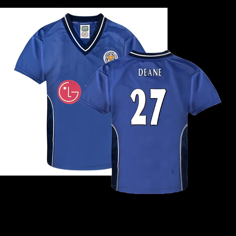 Leicester City 2002 Home Retro Shirt (Deane 27)_0