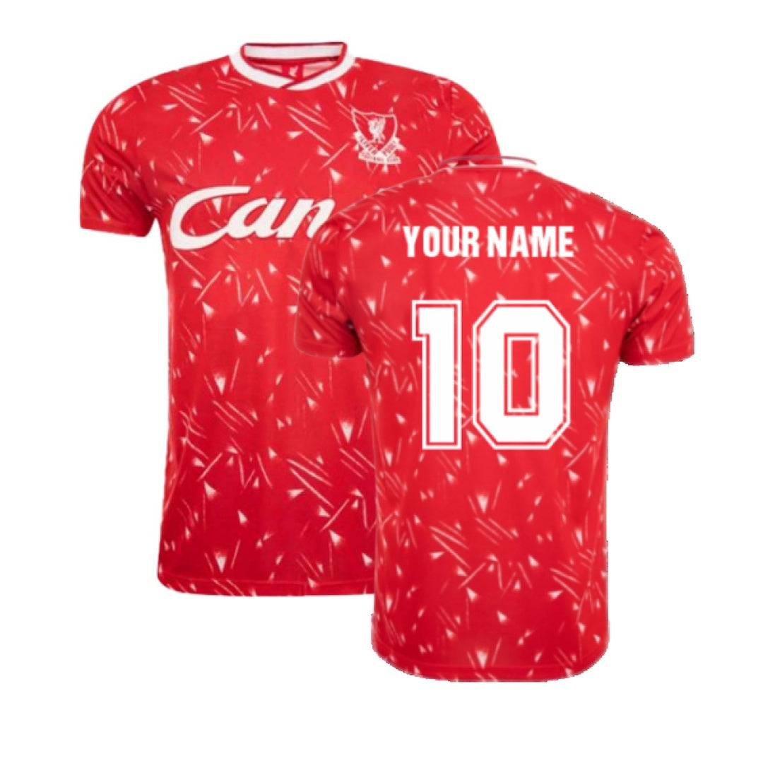 Liverpool FC 1990 Retro Football Shirt (Your Name)_0