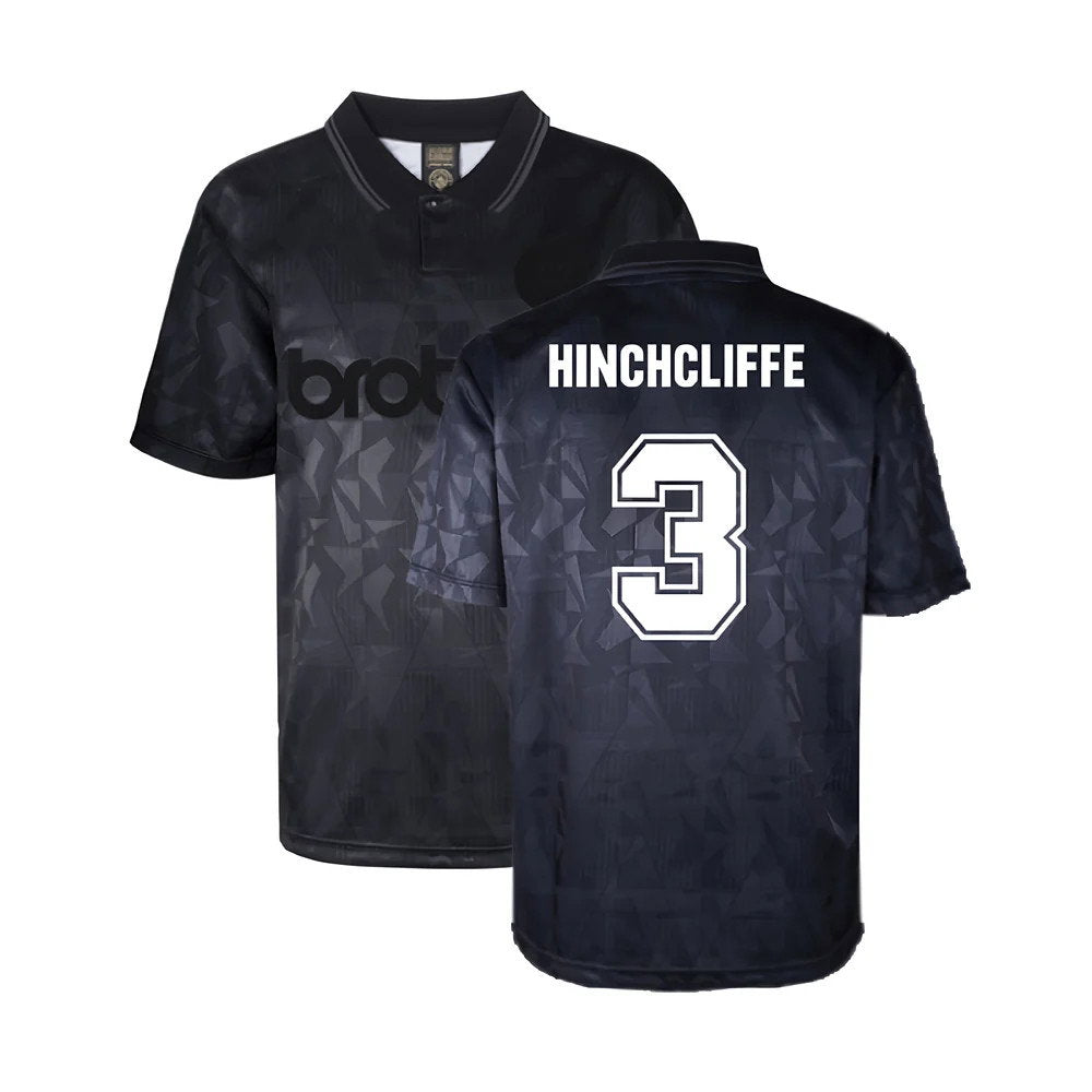 Man City 1990 Blackout Retro Shirt (HINCHCLIFFE 3)_0