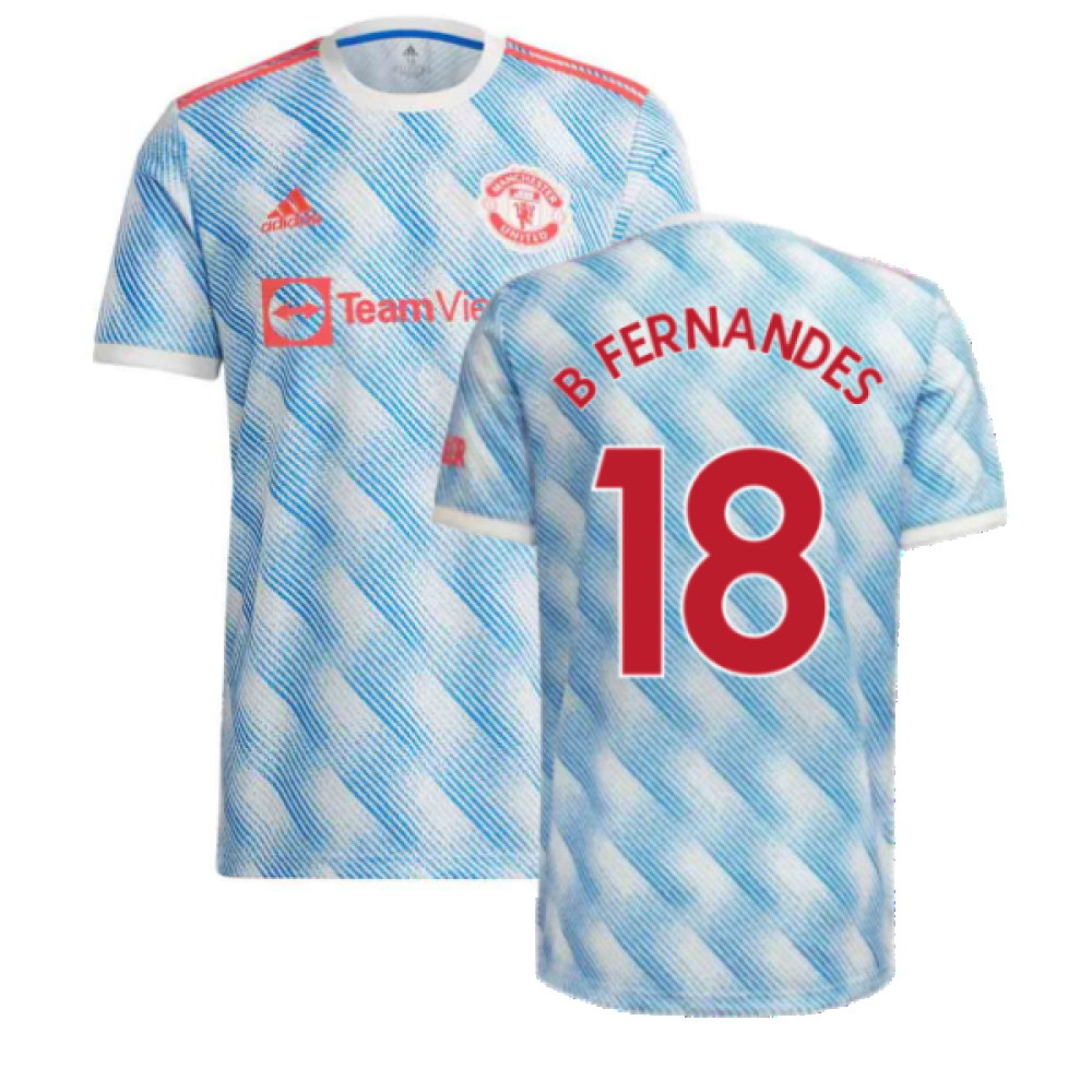Man Utd 2021-2022 Away Shirt (B FERNANDES 18)_0