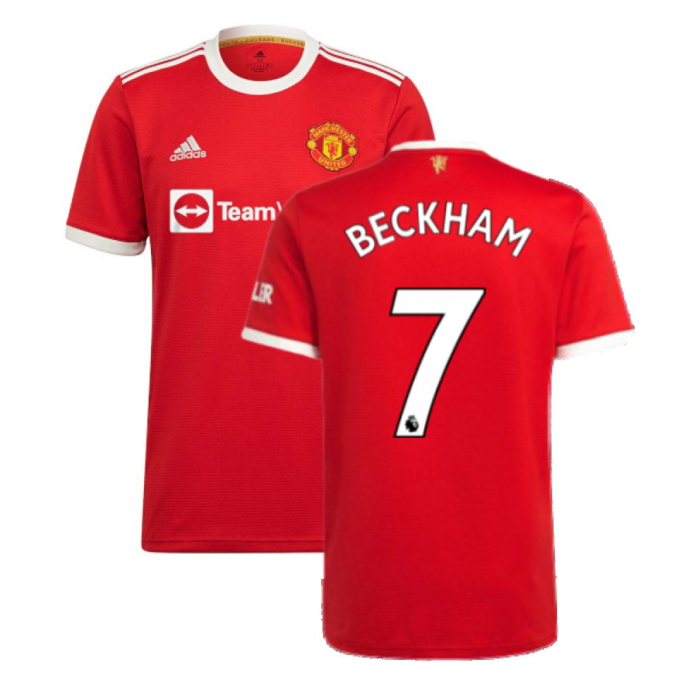 Man Utd 2021-2022 Home Shirt (BECKHAM 7)_0
