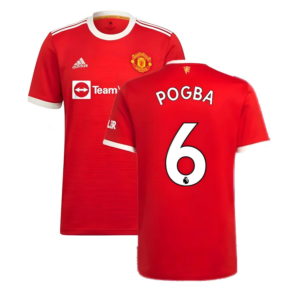 Man Utd 2021-2022 Home Shirt (POGBA 6)_0