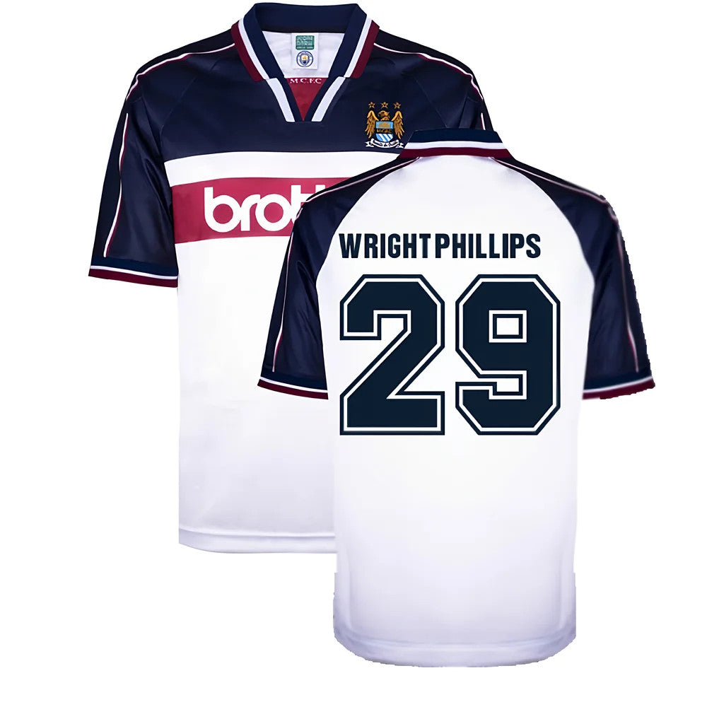 Manchester City 1998 Away Shirt (WRIGHT-PHILLIPS 29)_0