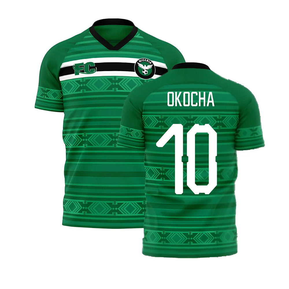 Nigeria 2020-2021 Home Concept Kit (Fans Culture) (OKOCHA 10)_0