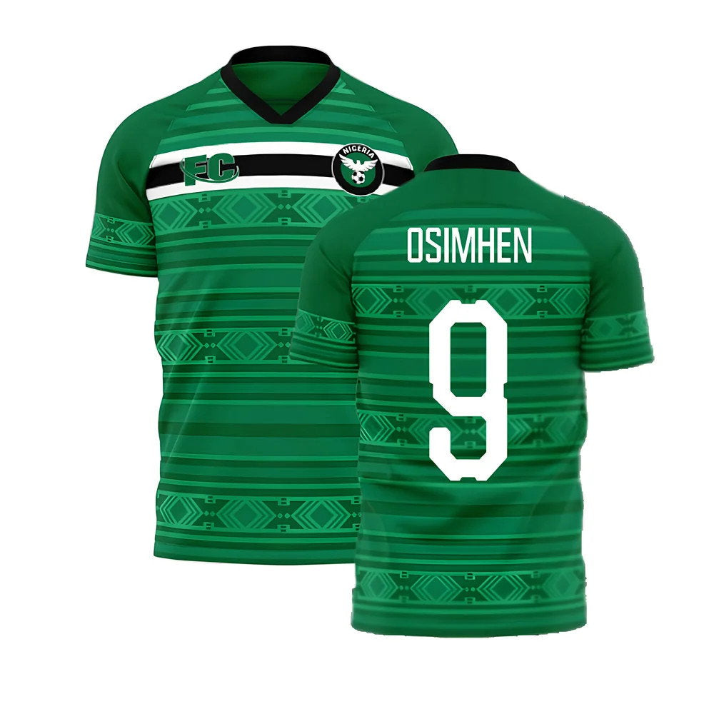 Nigeria 2020-2021 Home Concept Kit (Fans Culture) (OSIMHEN 9)_0