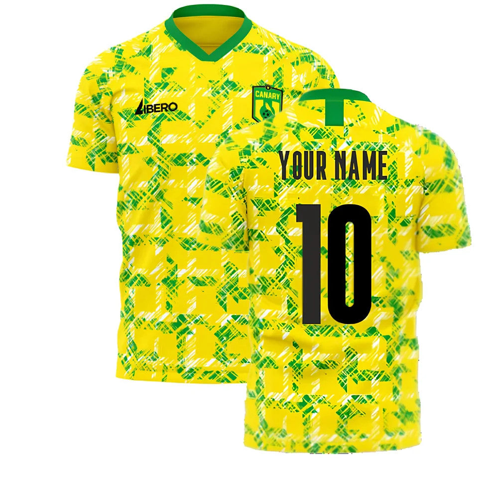 Norwich 1990s Home Concept Football Kit (Libero) (Your Name)_0