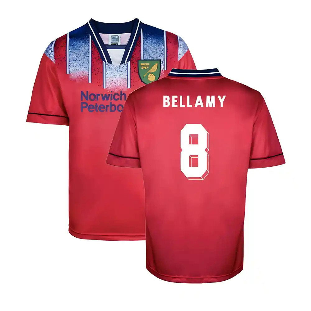 Norwich City 1996 Away Retro Shirt (Bellamy 8)_0