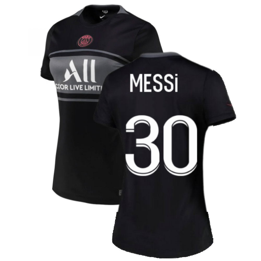 PSG 2021-2022 Womens 3rd Shirt (MESSI 30)_0
