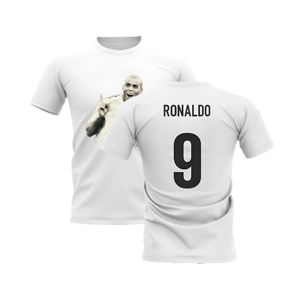 Ronaldo R9 Legend T-Shirt (White) (Ronaldo 9)_0