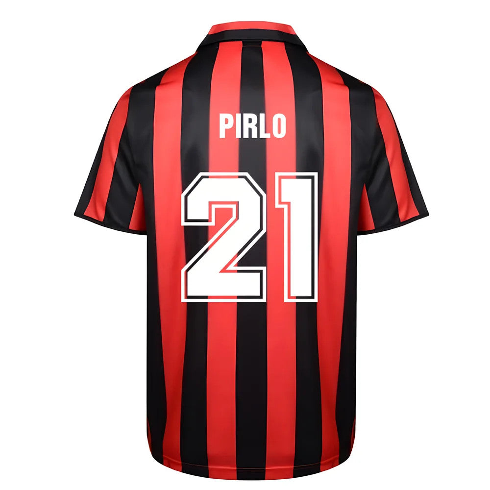 Score Draw Ac Milan 1988 Retro Football Shirt (PIRLO 21)_0