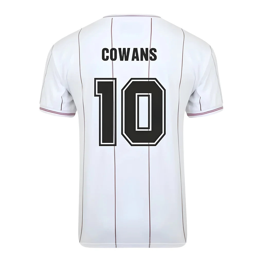 Score Draw Aston Villa 1982 Euro Final Retro Football Shirt (Cowans 10)_0