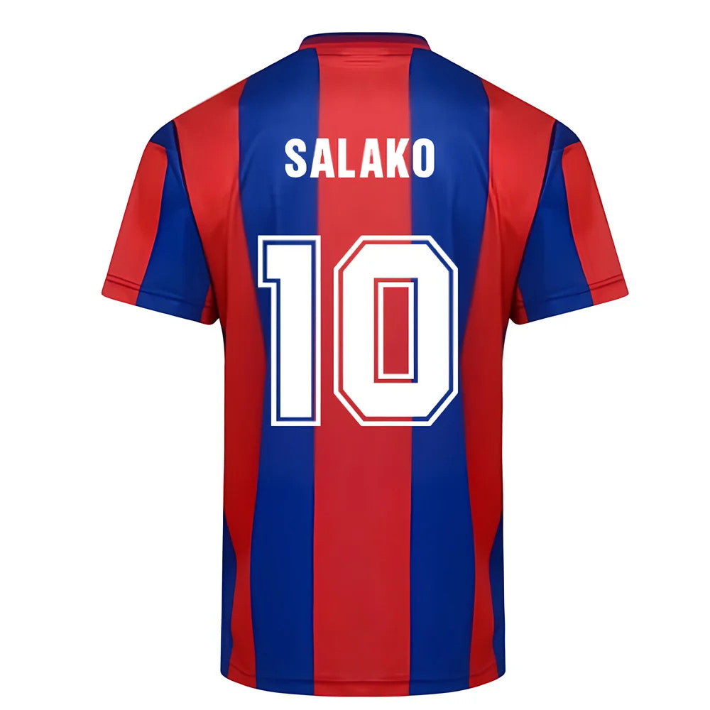 Score Draw Crystal Palace 1990 FA Cup Final Retro Football Shirt (Salako 10)_0