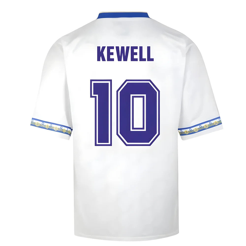 Score Draw Leeds United 1993 Admiral Retro Football Shirt (KEWELL 10)_0