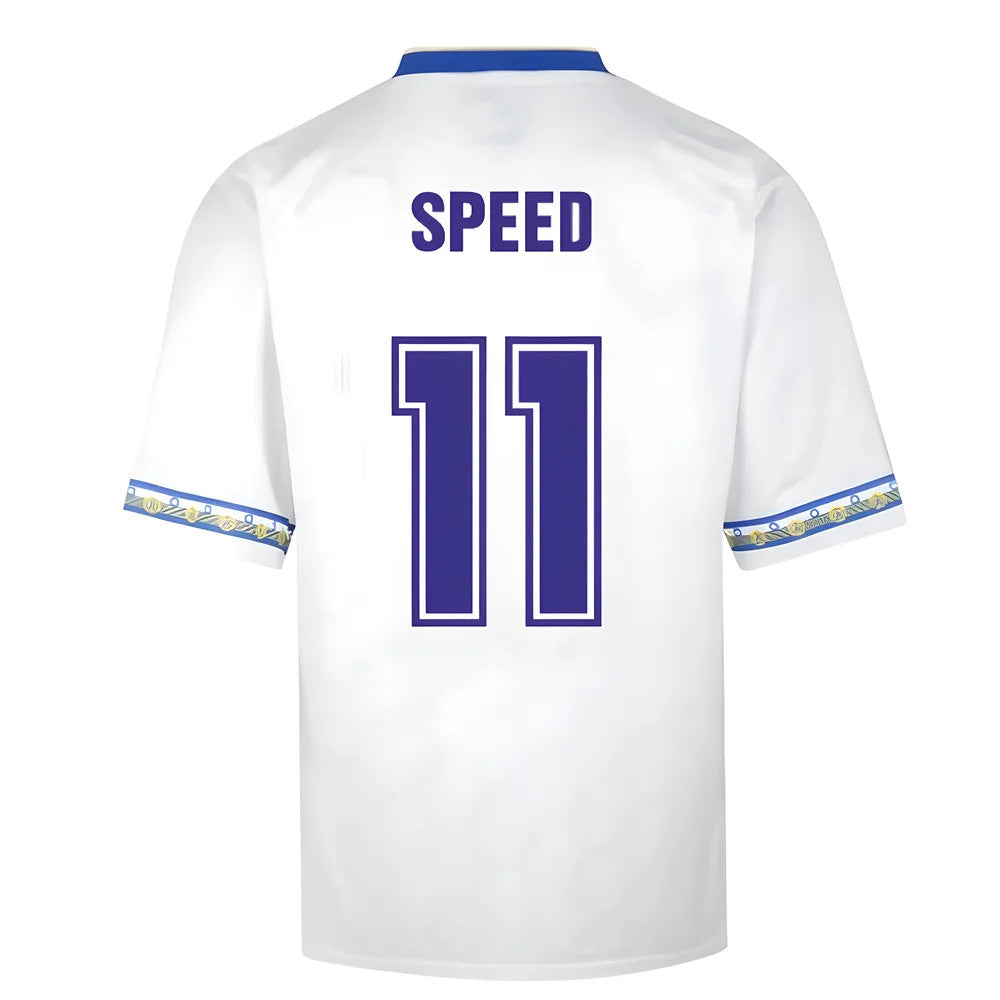 Score Draw Leeds United 1993 Admiral Retro Football Shirt (Speed 11)_0