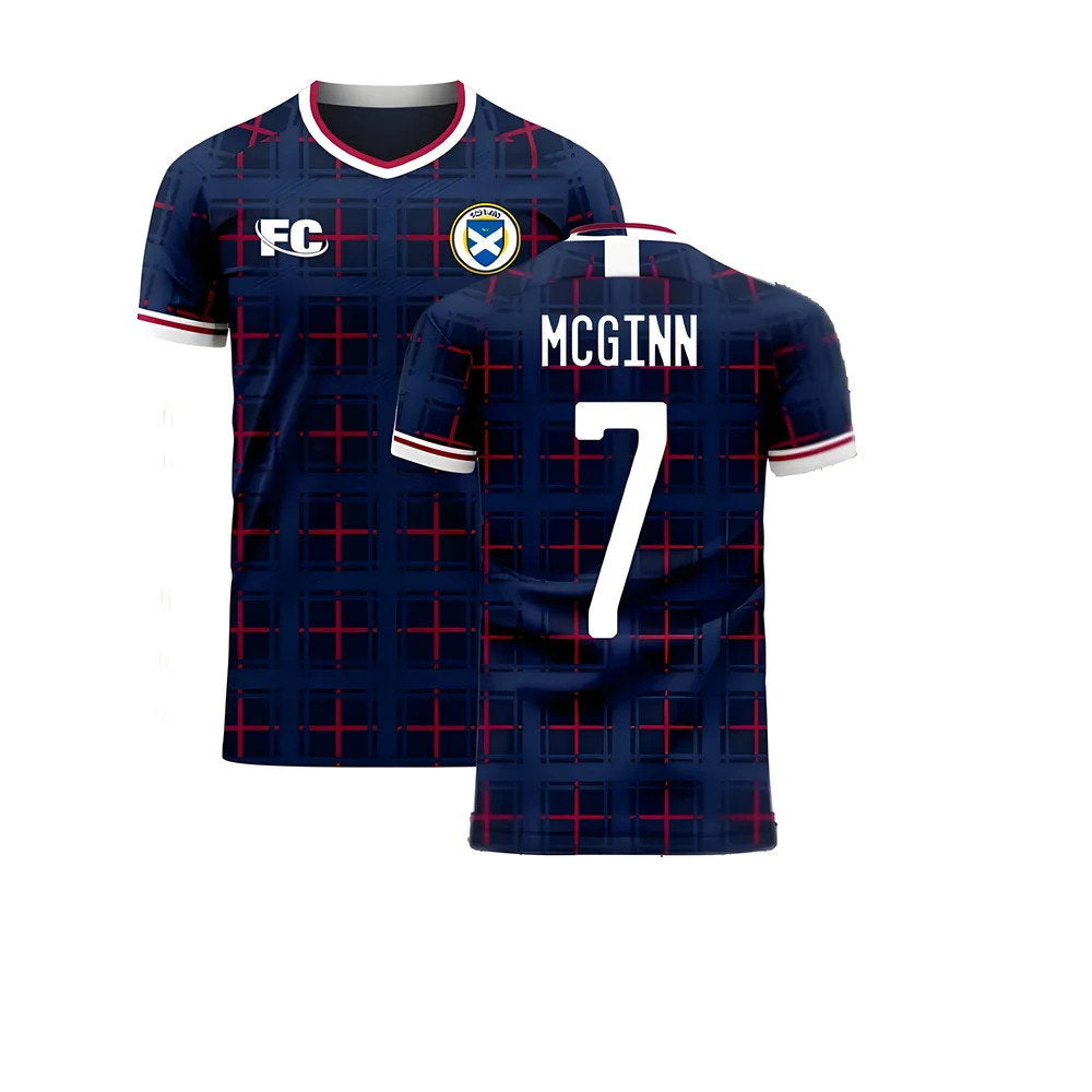 Scotland 2020-2021 Home Concept Shirt (Fans Culture) (McGinn 7)_0