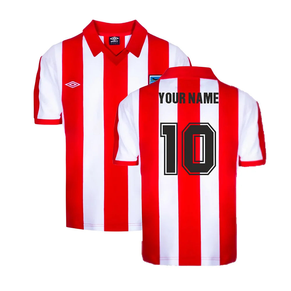 Sunderland 1978 Umbro Retro Football Shirt (Your Name)_0