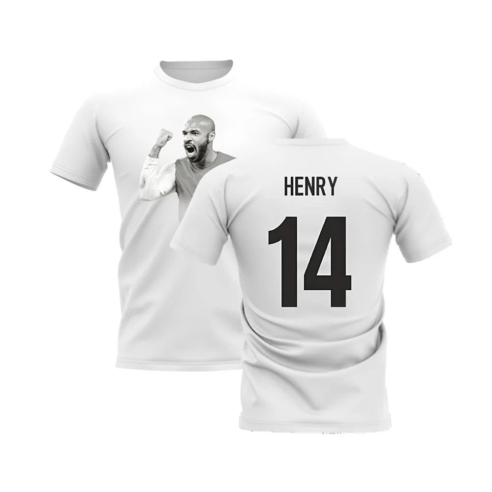Thierry Henry Legend T-Shirt (White) (Henry 14)_0