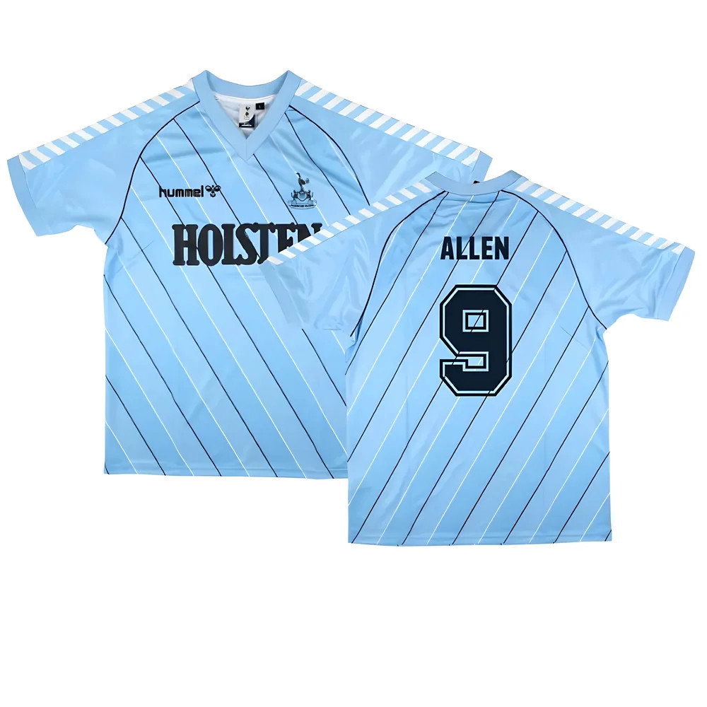 Tottenham 1985/87 Retro Hummel Away Shirt (Allen 9)_0
